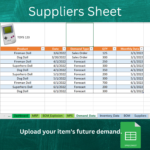 MRP Excel Template – Master Production & Material Planning Tool