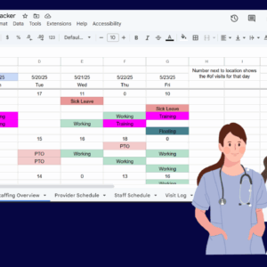 Medical Staffing & PTO Tracker